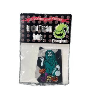 Disneyland Haunted Mansion Holiday Patch 2003 Hitch Hiking Ghost New Sealed